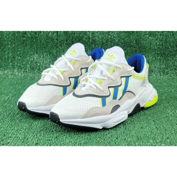 Adidas Originals Ozweego [EG8128] Men Casual Shoes White/Blue-Volt main image 11